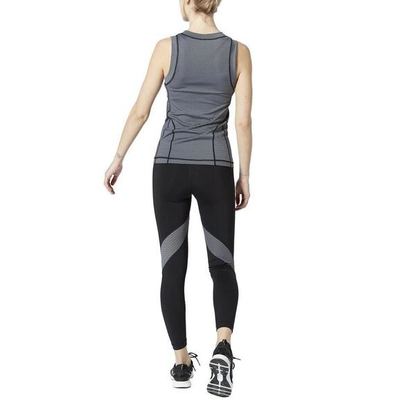 VIMMIA Perforated Tank Top Womens Small Gray Sleeveless Muscle Tee Workout - Picture 2 of 12